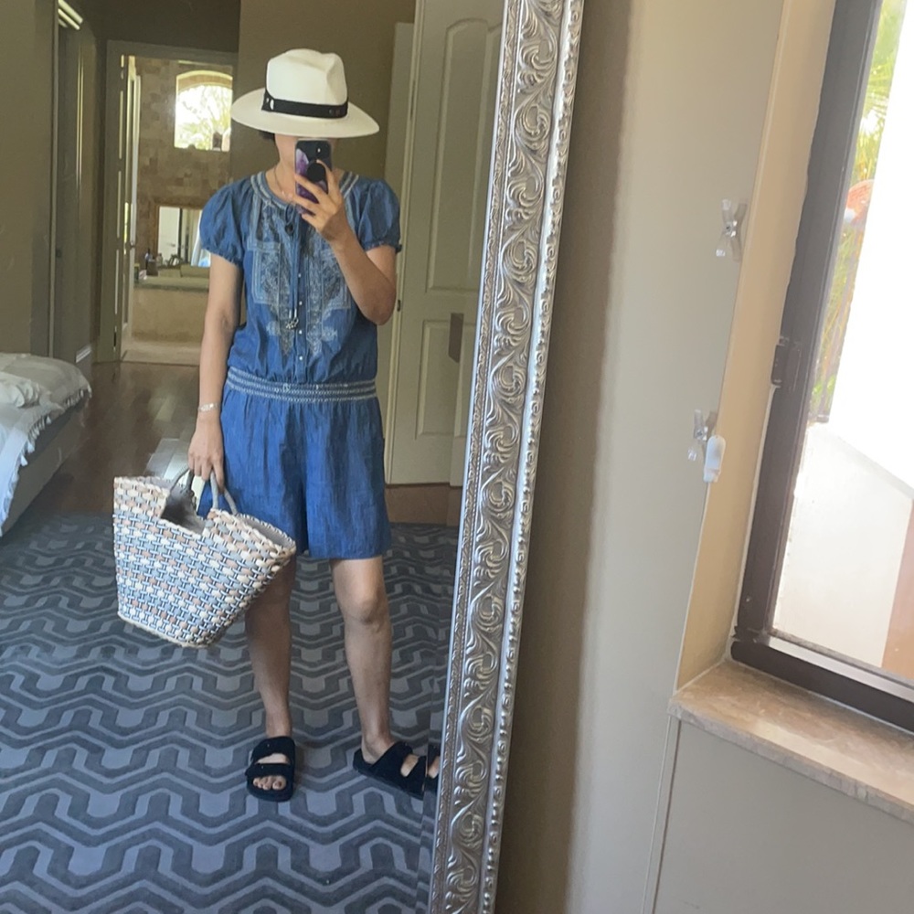 Vac  vintage denim romper 4
